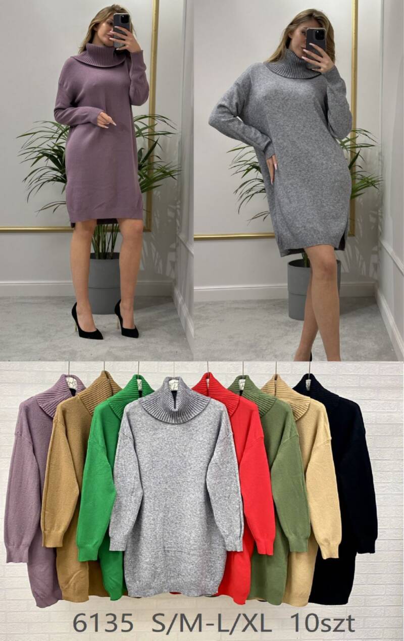 Sukienki damskie Roz S/M-L/XL, Mix Kolor .Paczka 10 szt